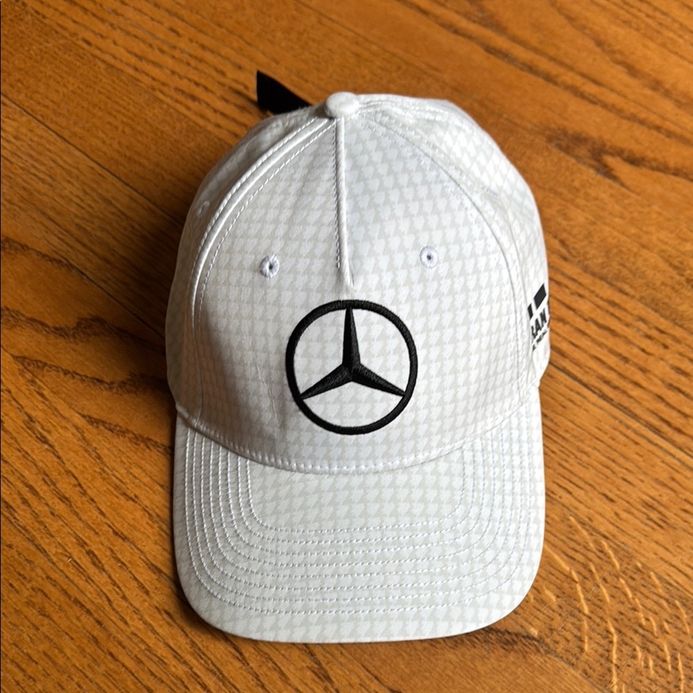 Mercedes F1 Hamilton Hat, White